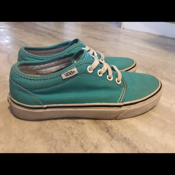 ๐ Turquoise Vans ๐ - Picture 3 of 7
